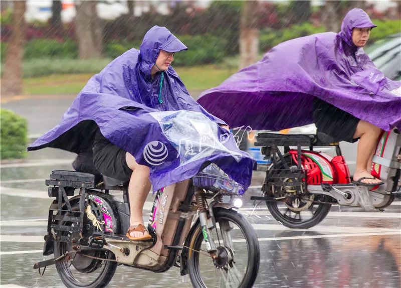 暴雨突袭厦门整容级别的凶猛最大雨量出现在风雨中他们最暖