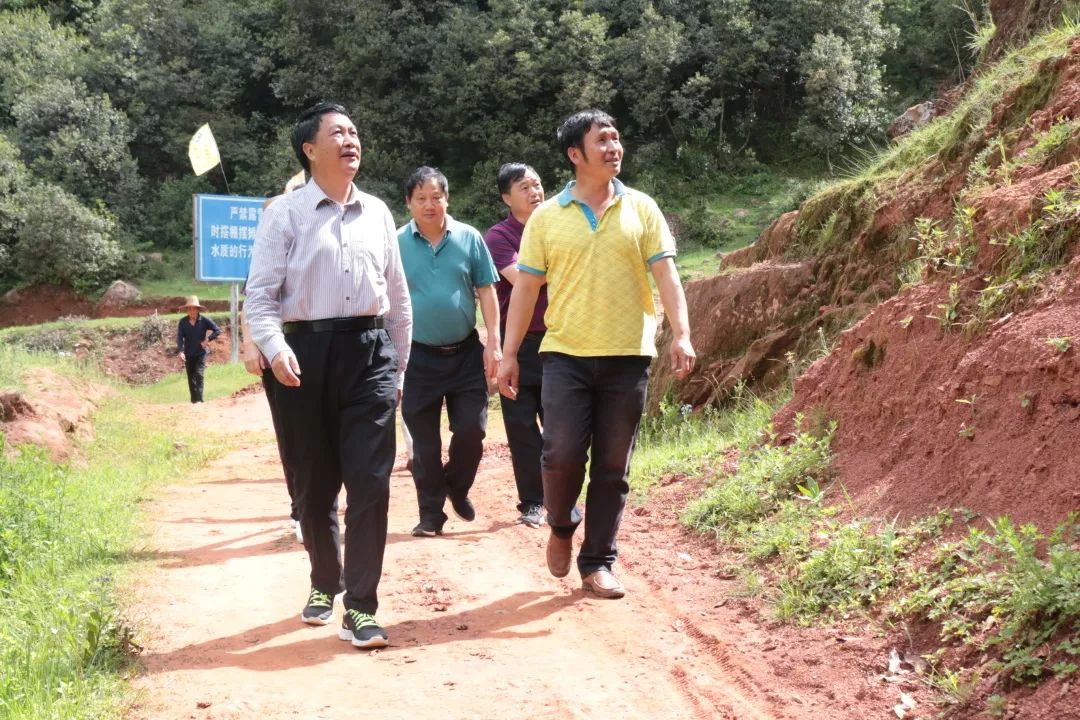 李能到武定县督察河长制工作