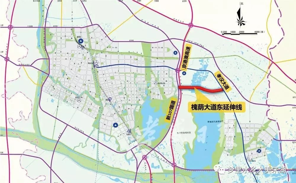 孝感槐荫大道要变长了一直通到三汊