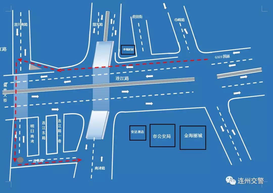 连州首条下穿通道试通行错层人车分流更安全