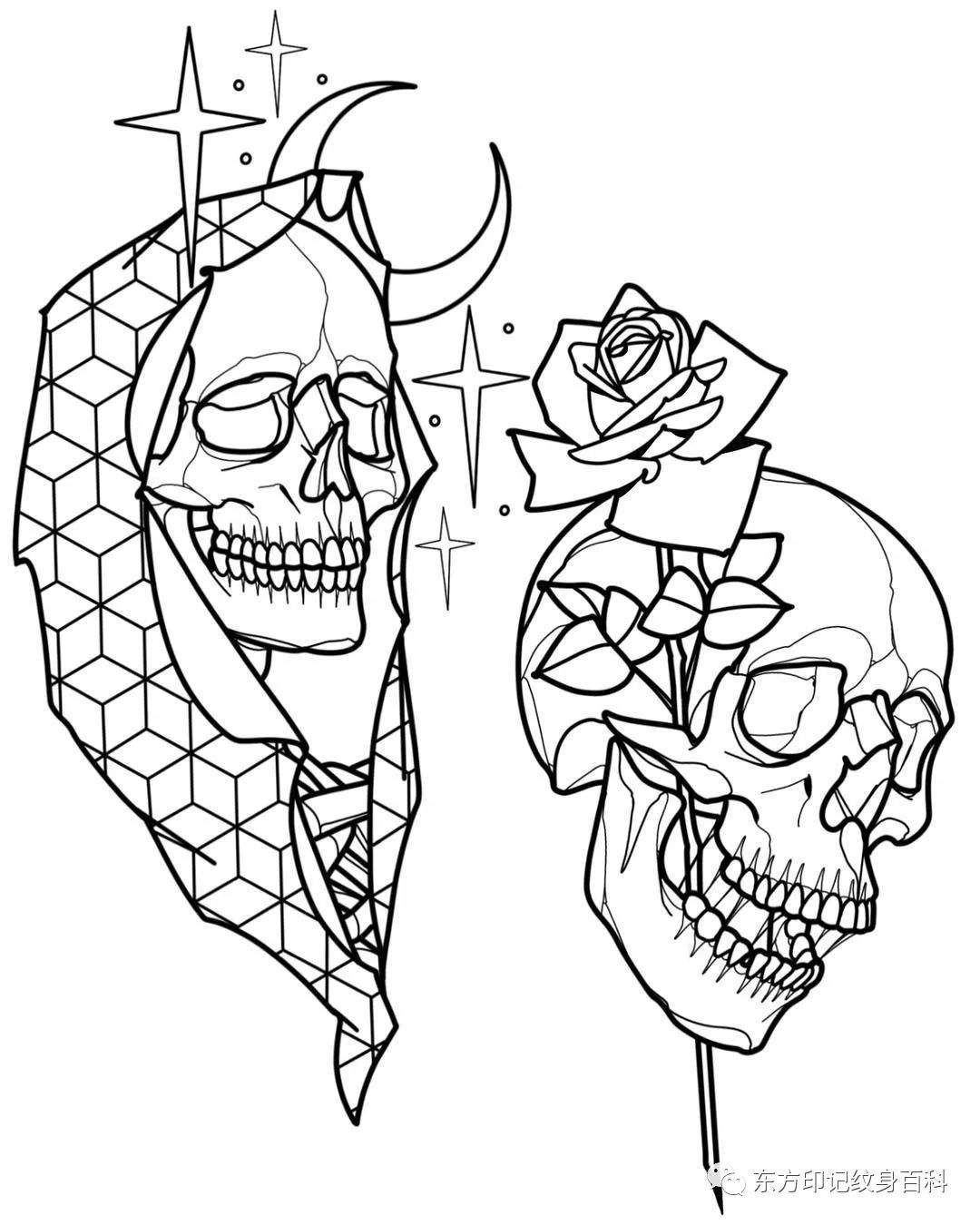 newschool割线稿子,每一张都还不错_手稿