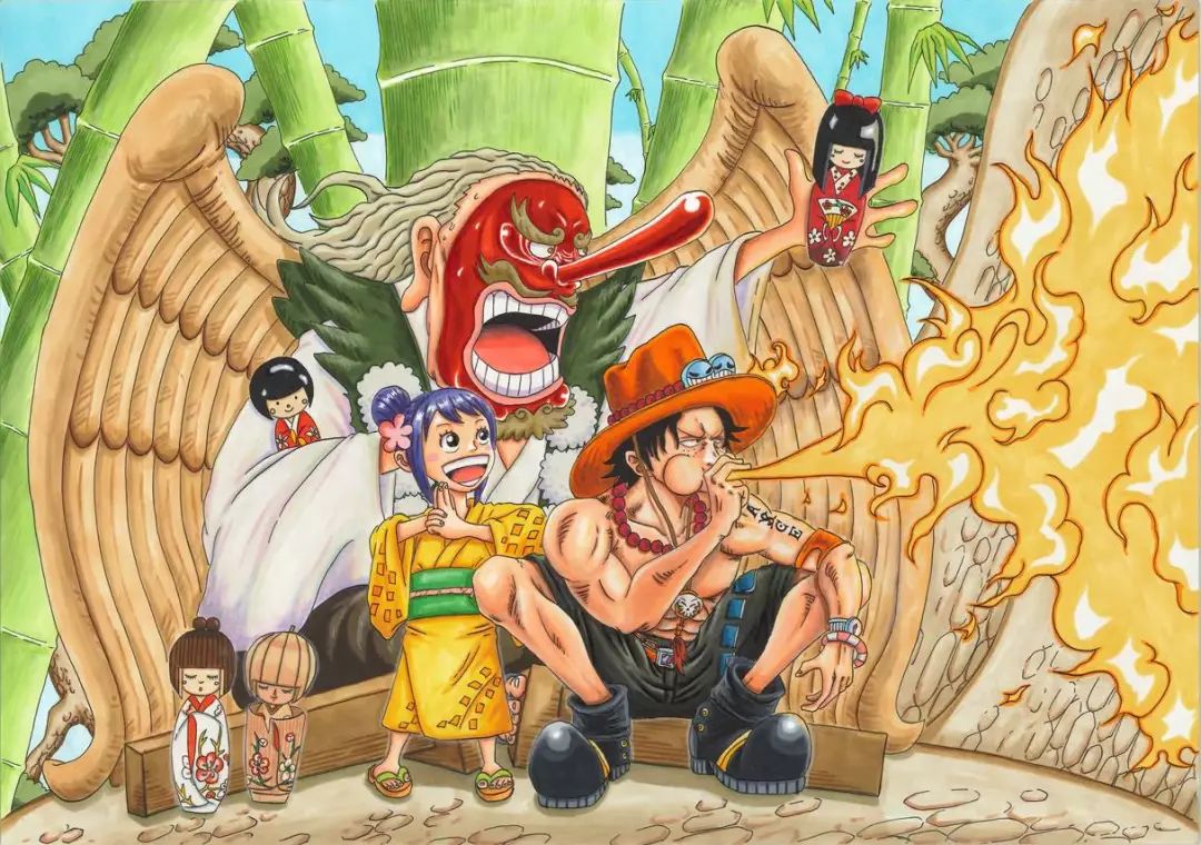 海贼王单行本93卷乌索普画廊精彩入选作品集锦_talkop