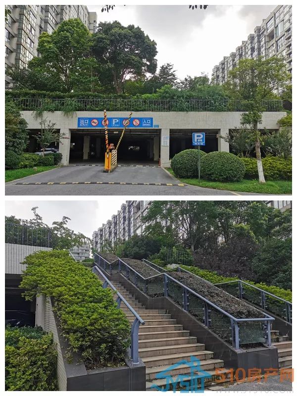 (中央景观区&架空层车库)