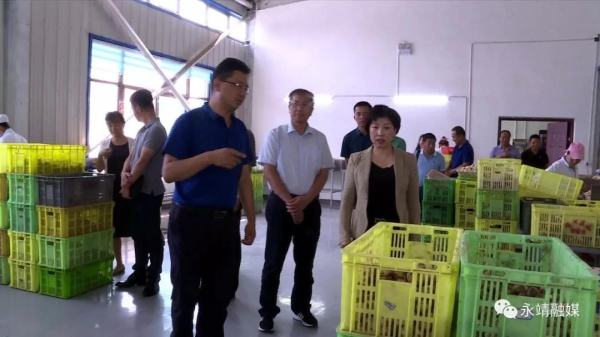 厦门市翔安区副区长程明到永靖县调研东西部扶贫协作工作