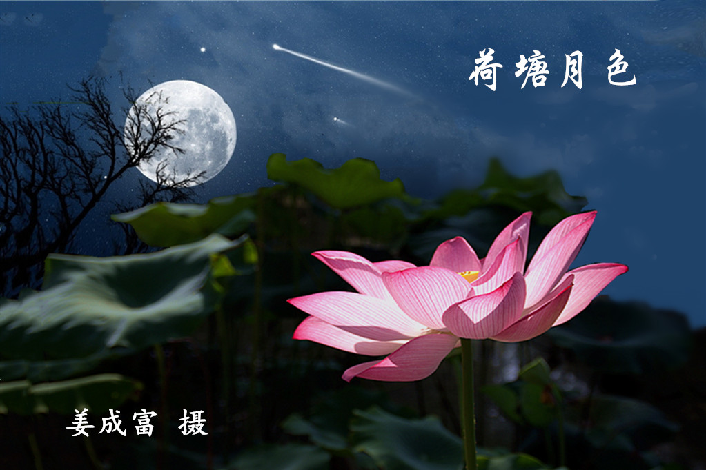 山光忽西落,池月渐东上.散发乘夕凉,开轩卧闲敞.