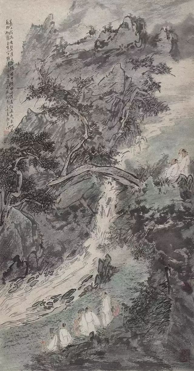 艺术世界中国国家画院画家研究员顾平国画作品欣赏