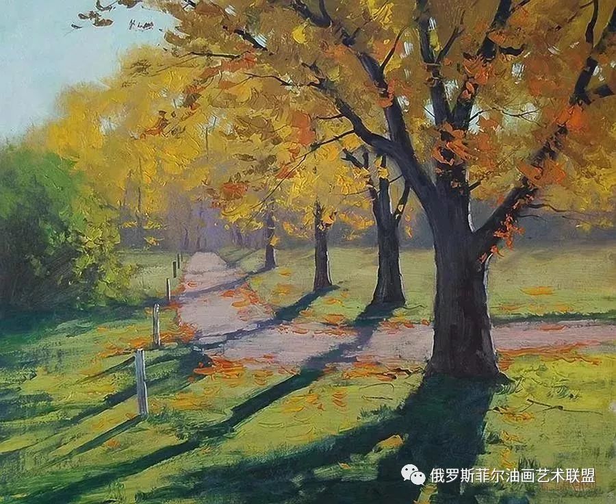 graham gercken风景画是位印象派画家自学成才并且屡获殊荣来自澳大