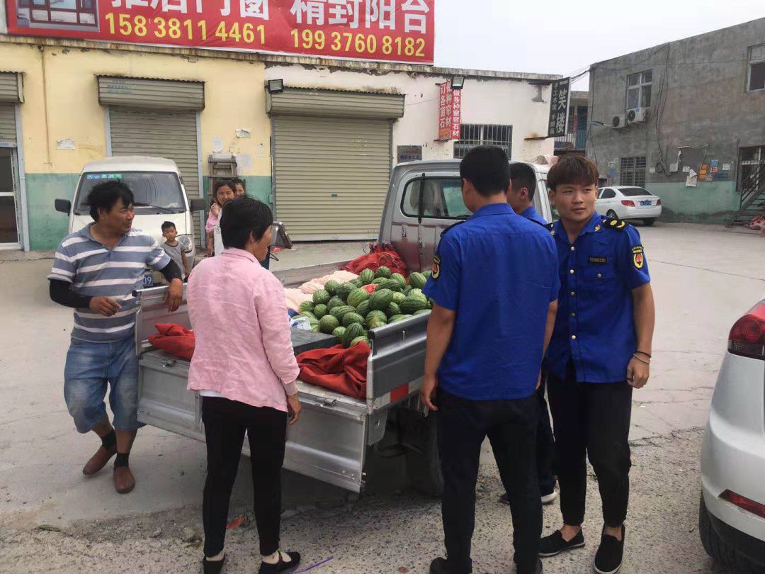 为提升城市文明,规范,有序的环境面貌,7月9日,圃田乡城管办多措并举