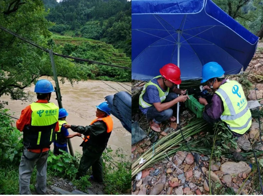 通信运营商对外通信中断,成为信息孤岛,龙江乡书记李秀在抢险救灾一线