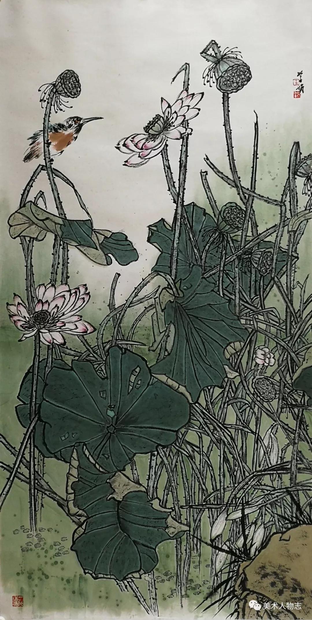 中国美术人物志·2019百佳艺术家——王学娟_作品