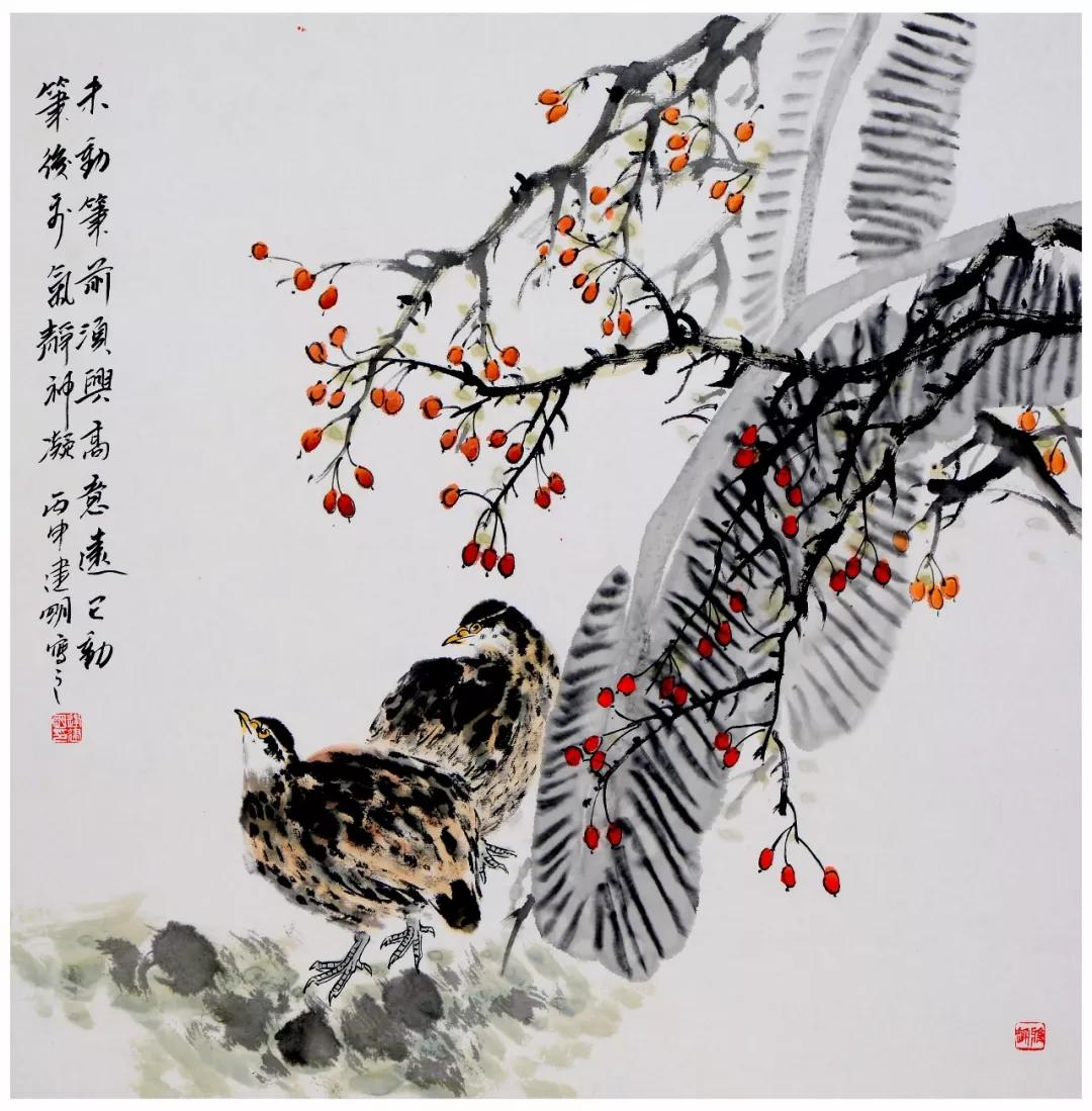 中国花鸟画名家排名图片