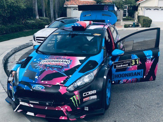 330马力hoonigan风格的嘉年华st改装拉力赛车