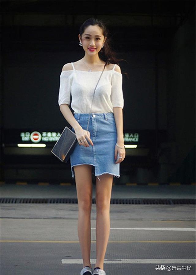 牛仔包臀裙的搭配法则,爱美的你快来学习吧