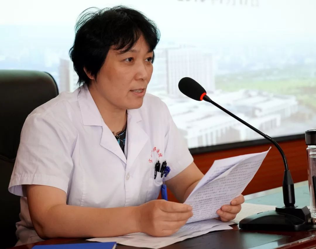 会上,院长崔玉红对我院上半年工作进行了简要总结,对下半年争创"三