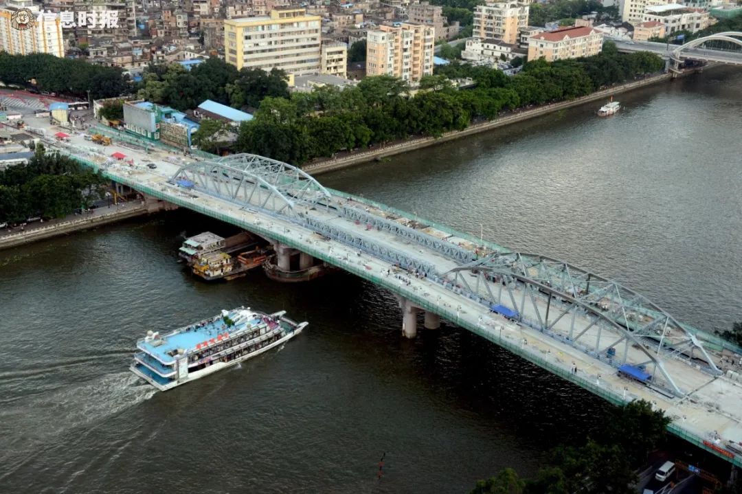 海珠桥全封闭39天8月3日起实施公交绕行路线看这里