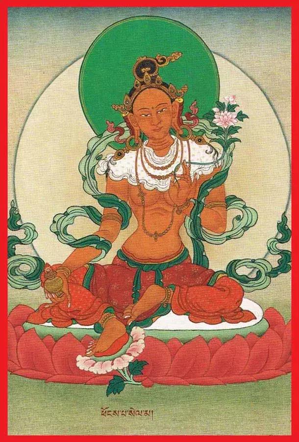 度母乃是引度三界众生,及声闻,圆觉之罗汉,得究竟佛陀解脱果位之菩萨