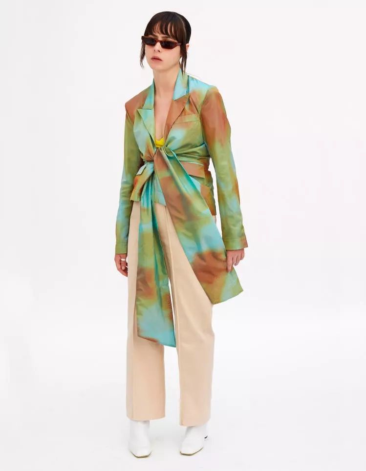 个性扎染在今年火了,这是什么神仙工艺