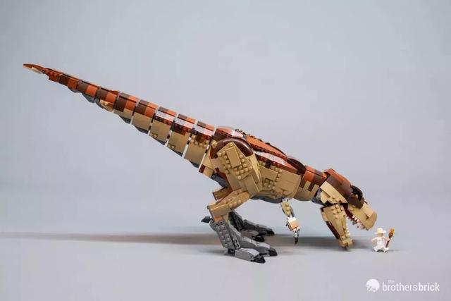 乐高lego75936jurassicparktrexrampage