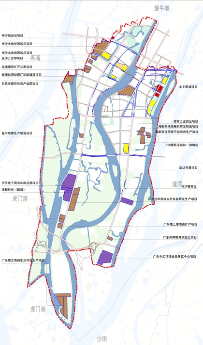 东莞中洪路规划图图片