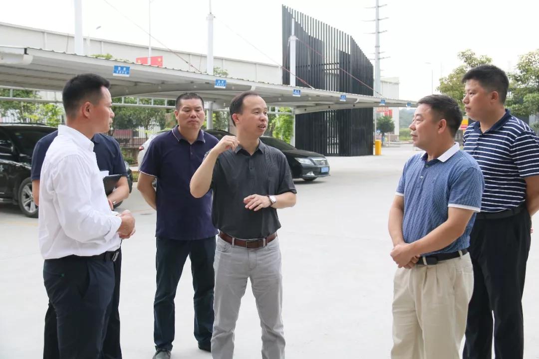 贺州市人民政府副市长刘洪军现场调研旺高工业区多家企业
