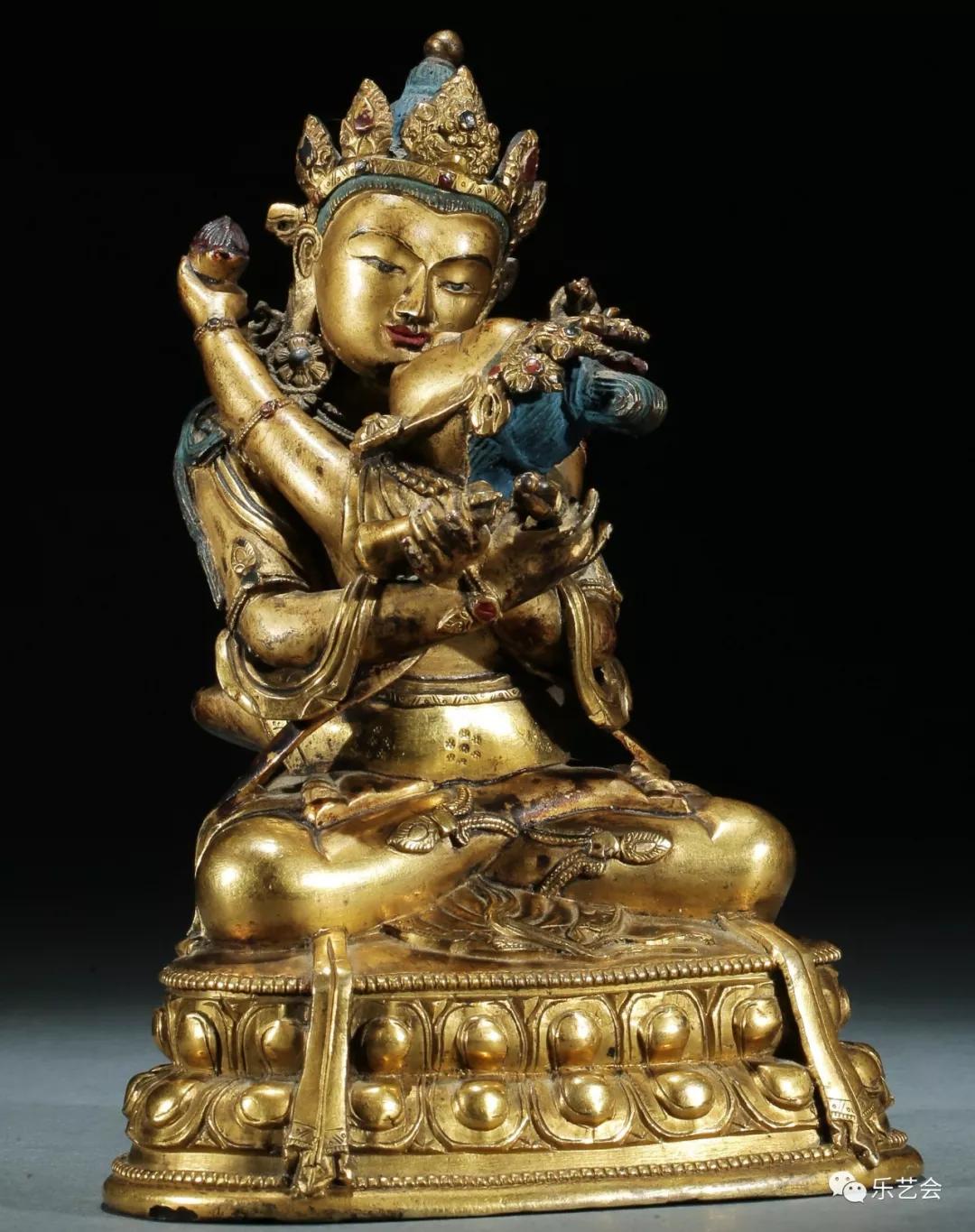 吉泉斋黄旭:十八世纪乾隆宫廷双身金刚持艺术欣赏