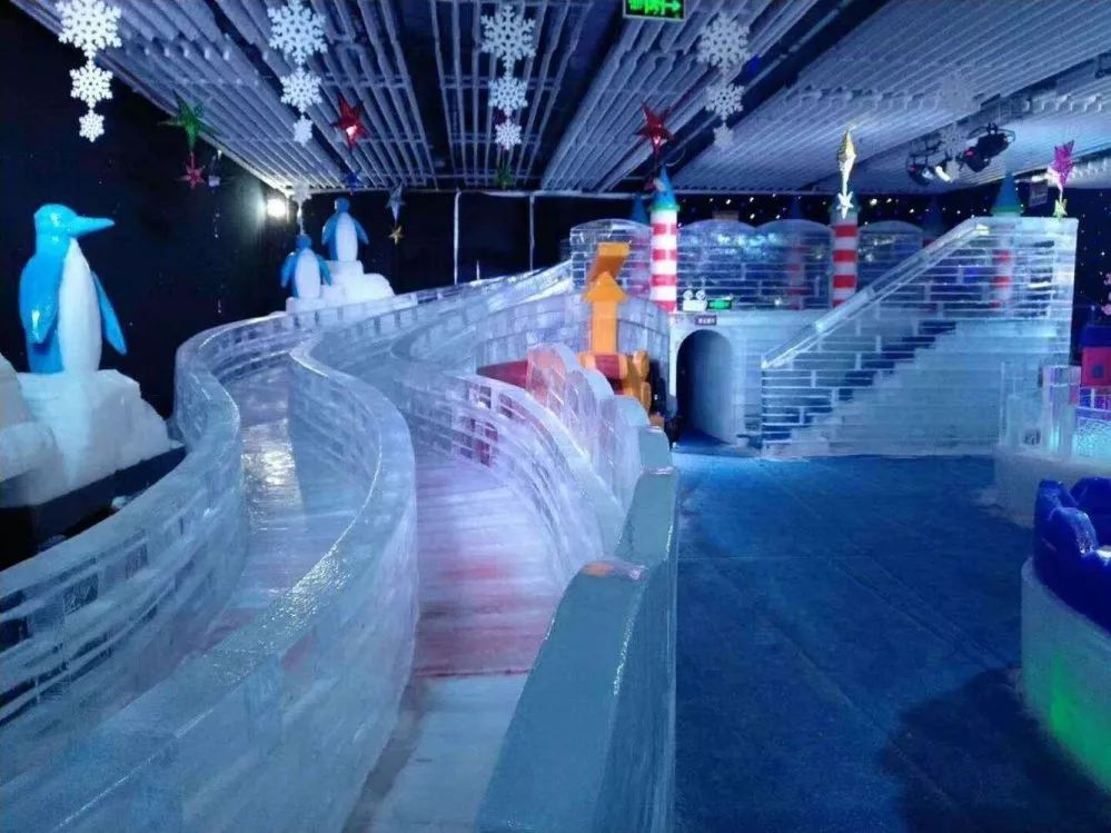 冰爽巨无霸约500㎡海洋主题冰雕乐园震撼冰袭焦作