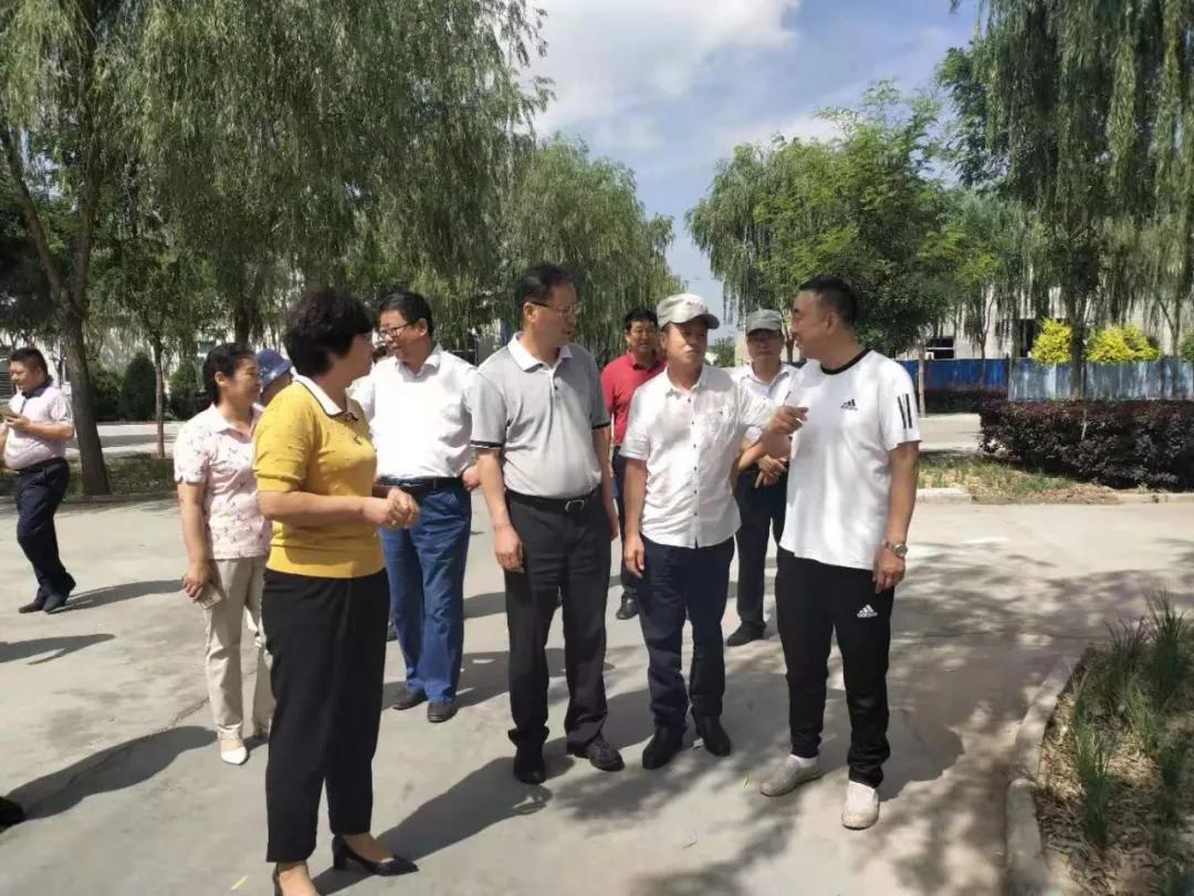 冯志强一行莅临宁夏恒丰集团参观调研