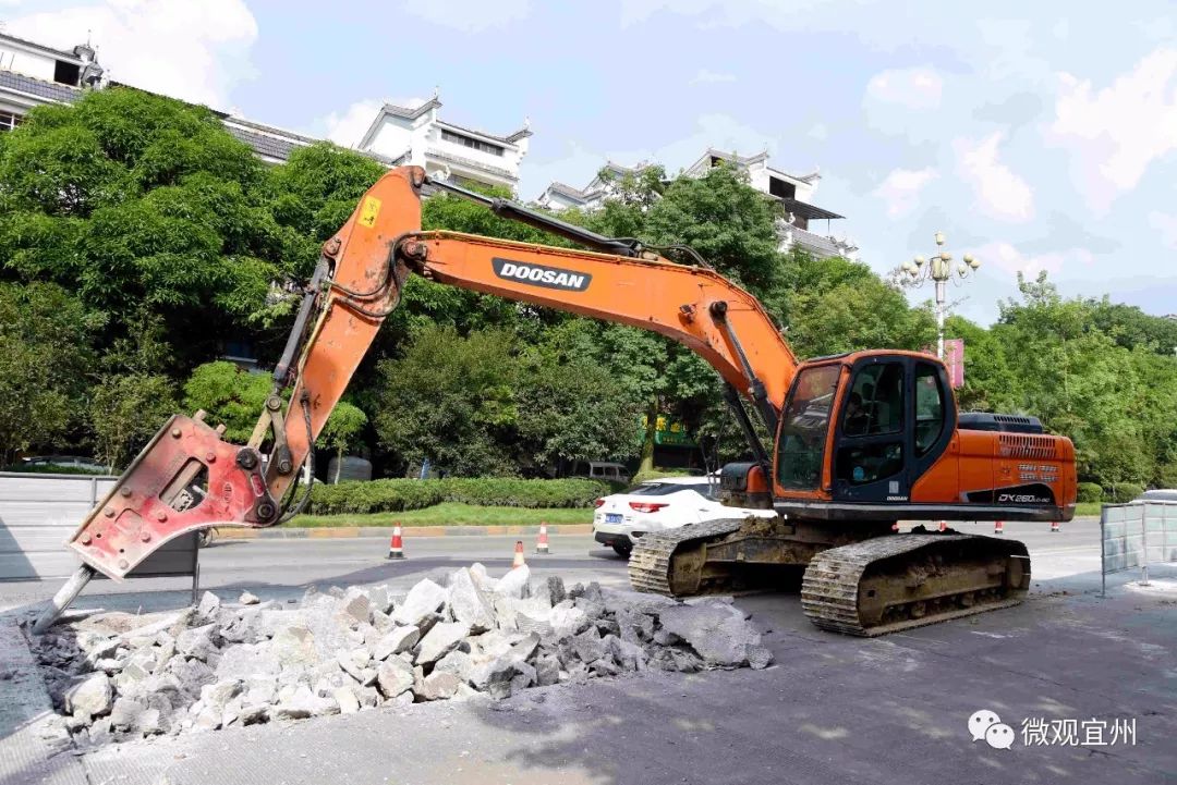 宜州全城修路第二波正在进行中,重点维修这些路段_道路