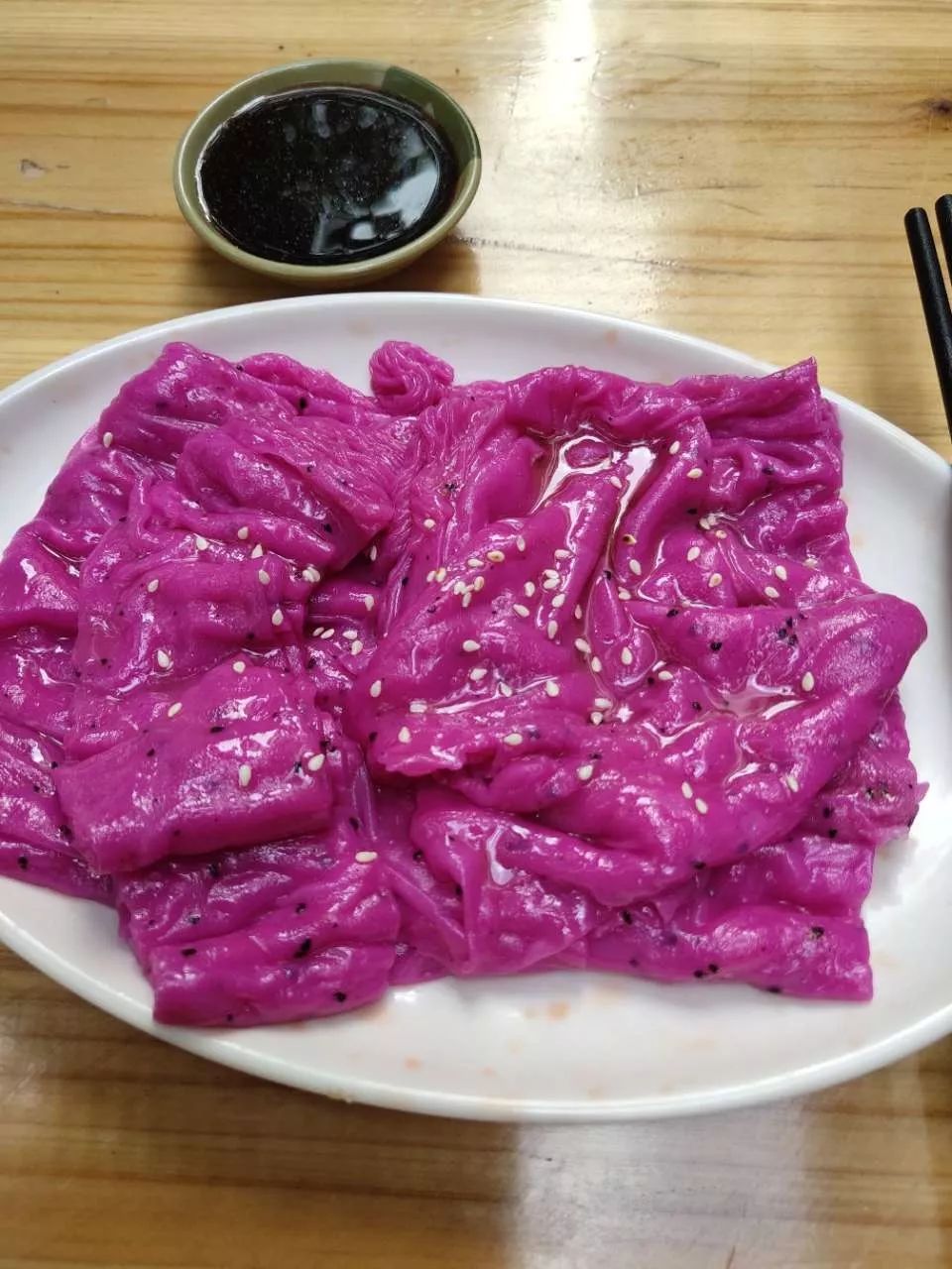 罗定肠粉整出了水果味这惊艳的颜值你能接受吗