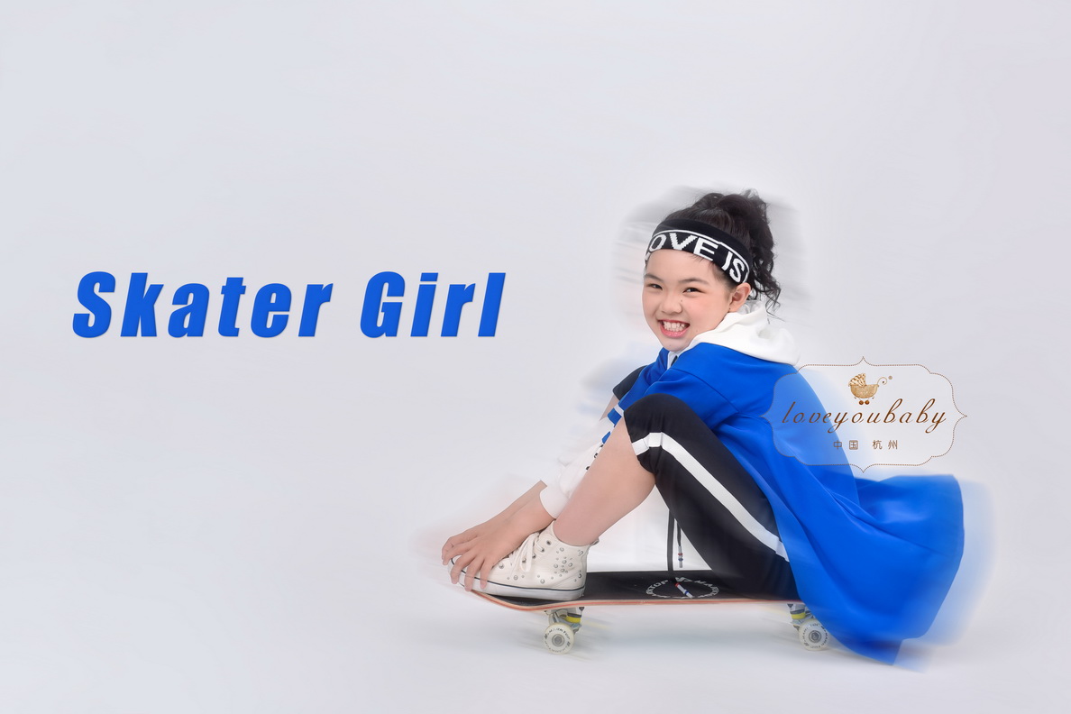 滑板女孩,酷爽来袭_girl