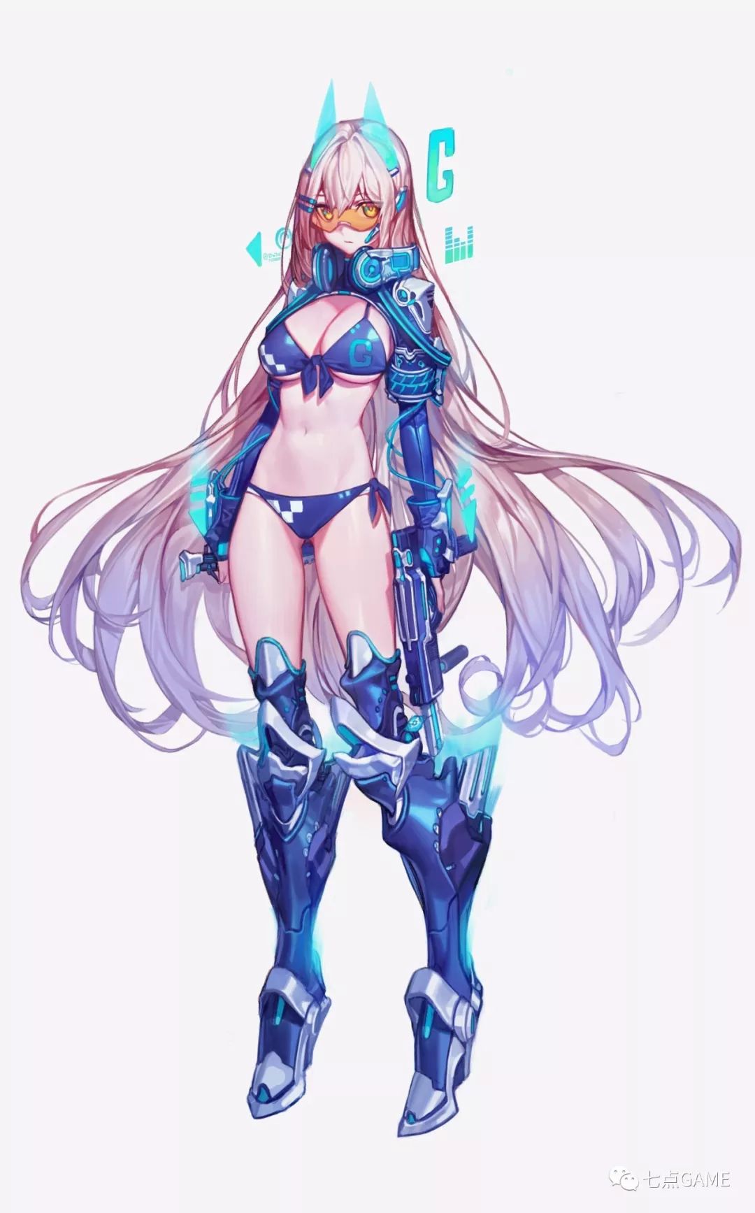 作品不多但刻画不错韩国画师kimchanil作品分享7game