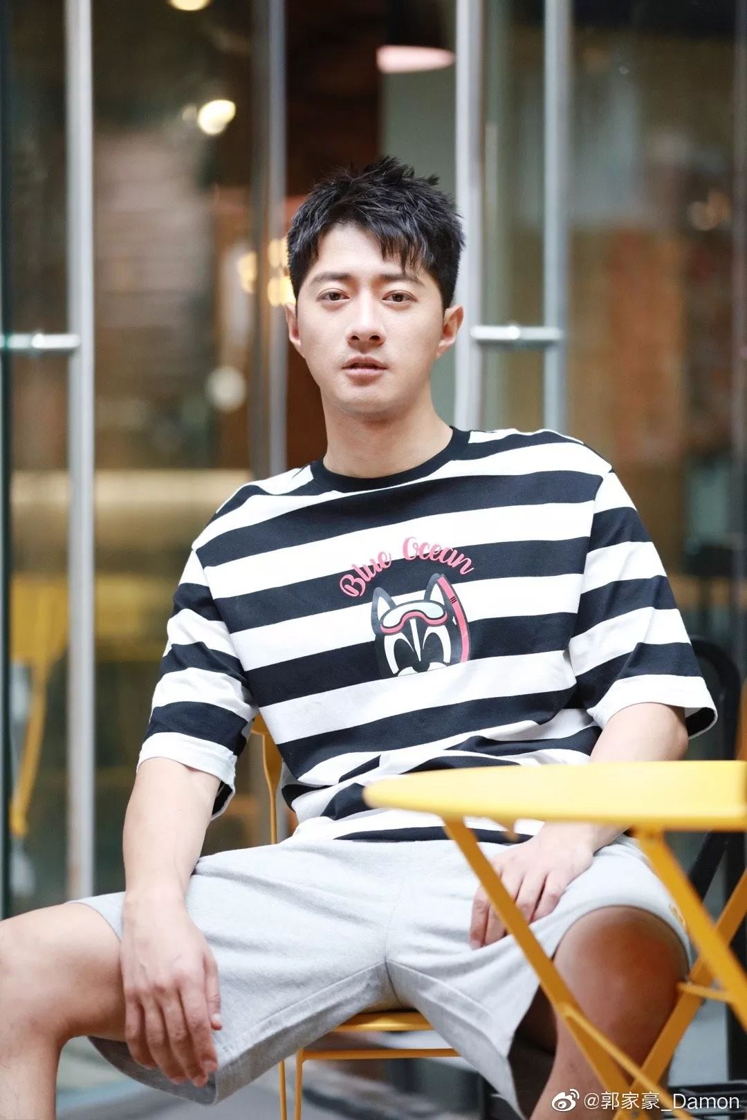 郭家豪上海至重庆感受夏天热度