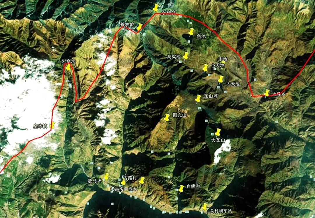 【樂西公路】金口河境內這條