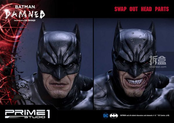 prime1studidc漫画蝙蝠侠诅咒概念版30寸雕像