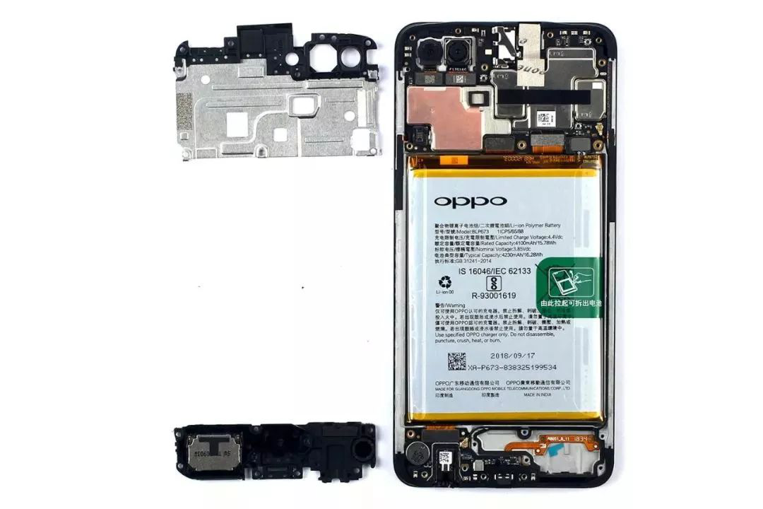 原创realme2拆解风靡印度的千元神器竟用上了不少中国元器件