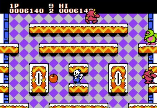 雪人兄弟不仅可以跳关还有很多隐藏物品不是老玩家不知道