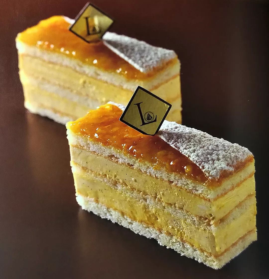 柳橙达克瓦兹小蛋糕