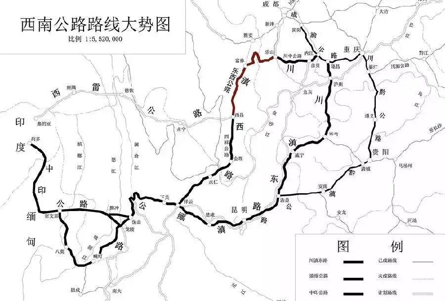 乐西高速公路线路图图片