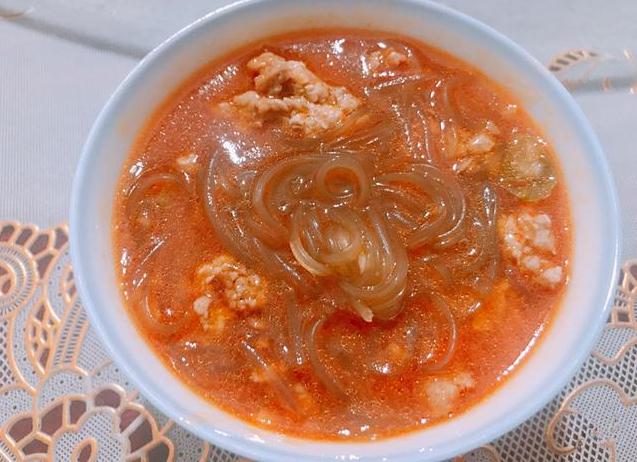 红薯粉丝最简单的做法,q弹爽滑,酸辣开胃