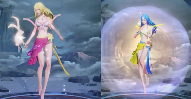 嫦娥泳装皮肤曝光永久皮肤二中一买雅典娜神奇女侠的玩家哭了