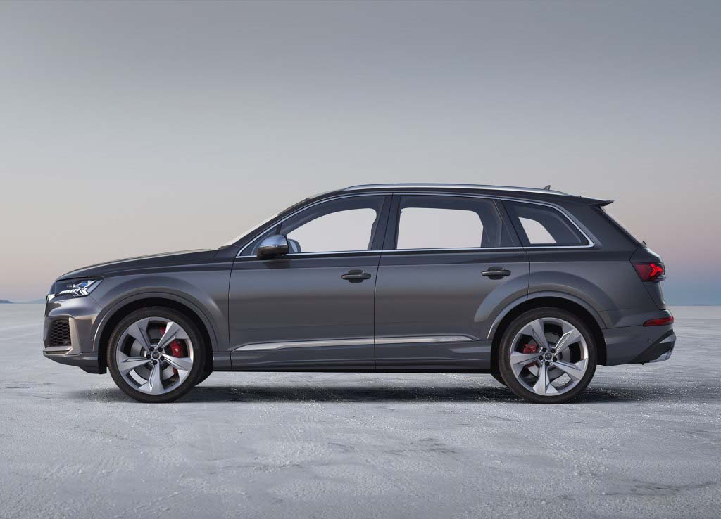 4.8秒即可"破百" 新款奥迪sq7 tdi官图发布