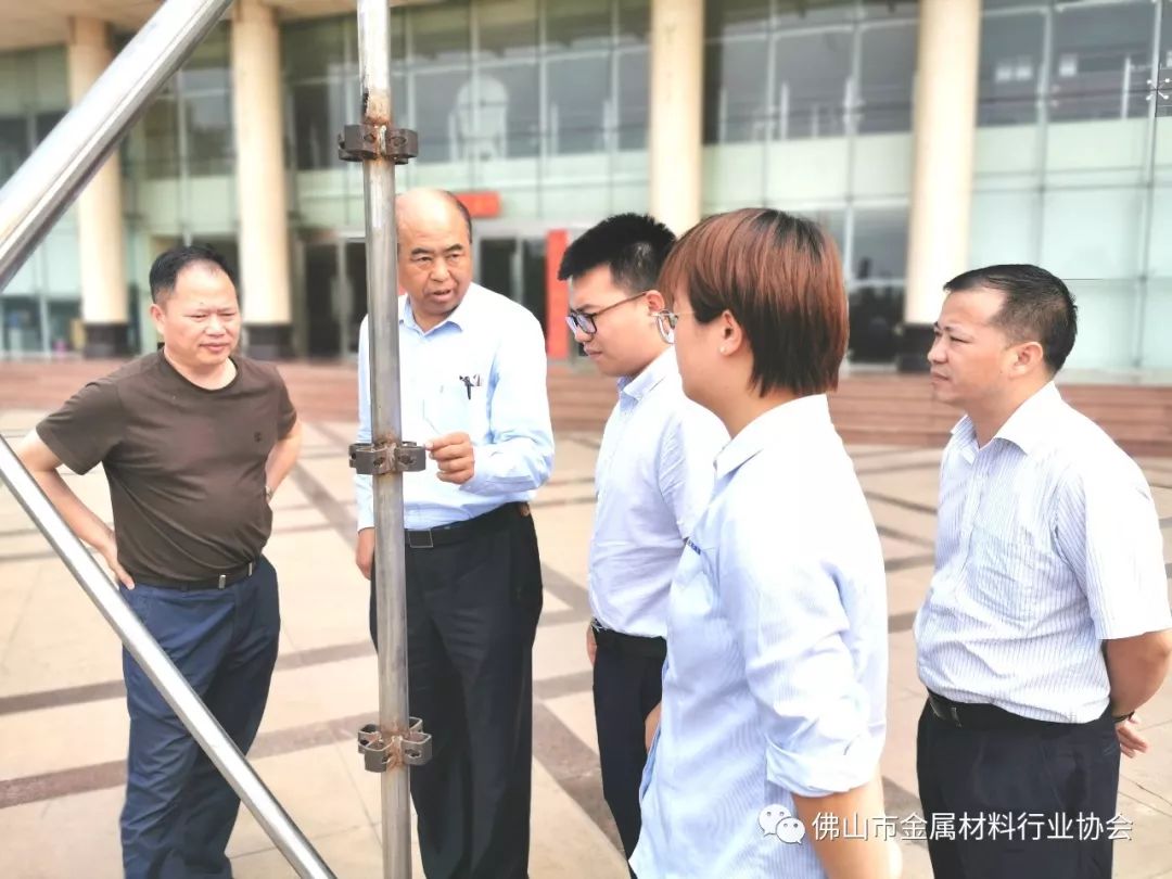 索氏体不锈钢发明人董书通欢迎北海诚德董事长黄庆周一行到访交流