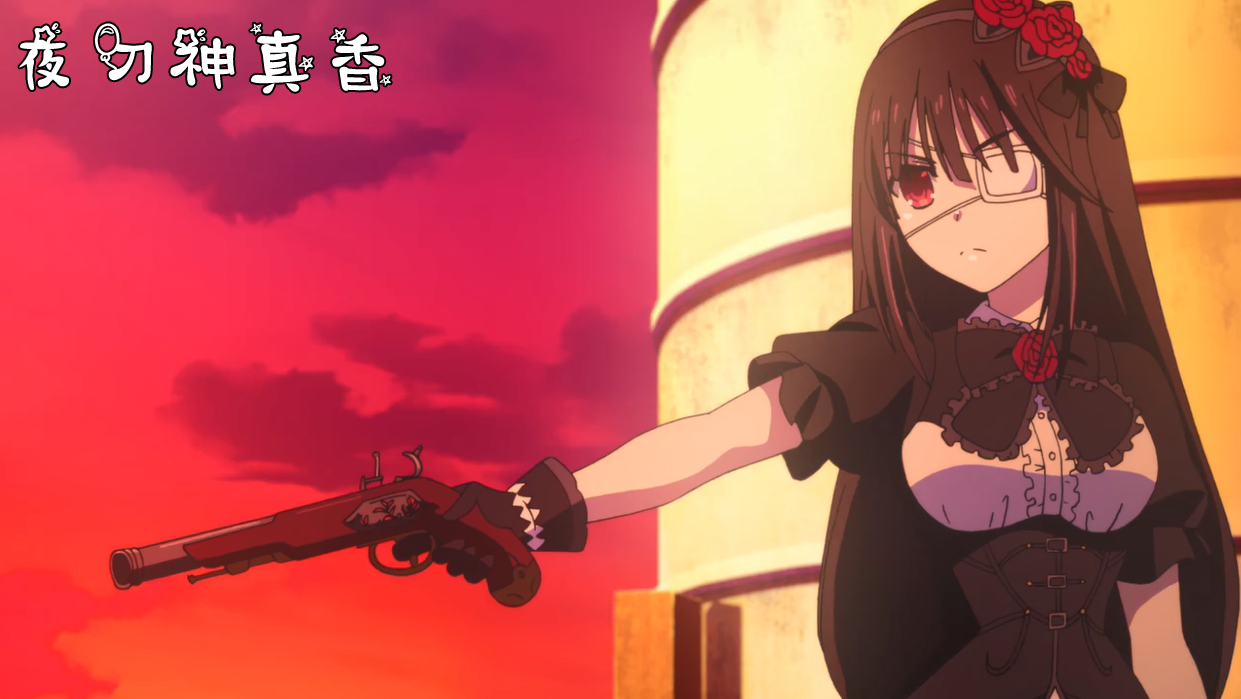 时崎狂三表面上觉得眼罩狂三很烦可事实上却将她当成知心朋友