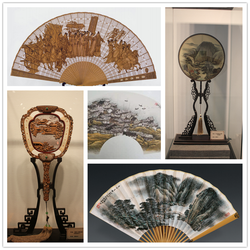盛夏·苏扇作品展在苏州名城艺术馆开幕_工艺美术