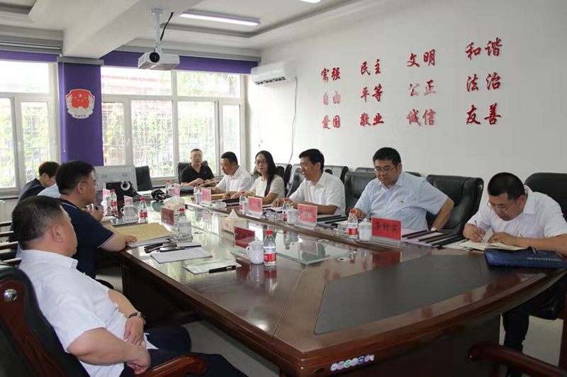 市司法局局长吴勇调研道里区公共法律服务体系建设情况