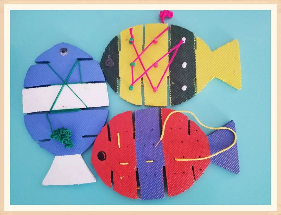 玩教具制作分享:《多彩的小鱼》——第十四届大赛获奖作品展播_幼儿