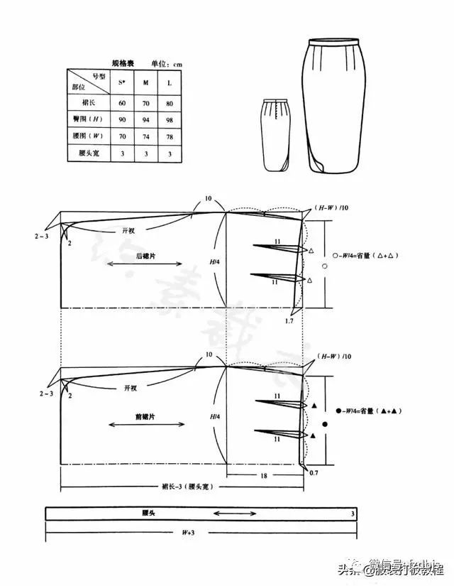 长裙裁剪制作方法图片