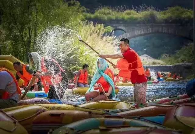 当天可用随时退99元抢东阳画水漂流原价138元门票义乌开车30分钟就到