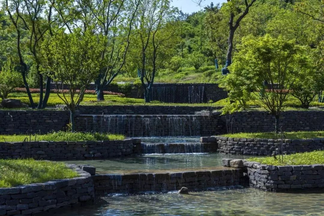 无水不成景 · 叠水 理水 阔瀑 飞瀑_比德