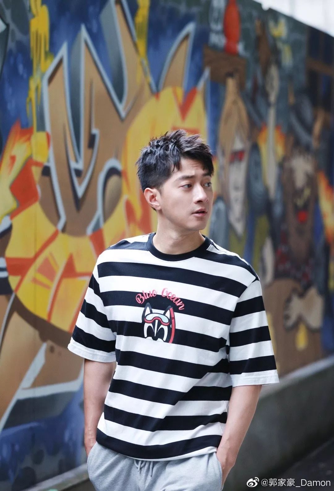 郭家豪上海至重庆感受夏天热度